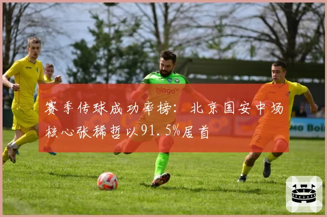 赛季传球成功率榜：北京国安中场核心张稀哲以91.5%居首
