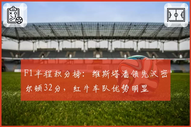 F1半程积分榜:维斯塔潘领先汉密尔顿32分,红牛车队优势明显